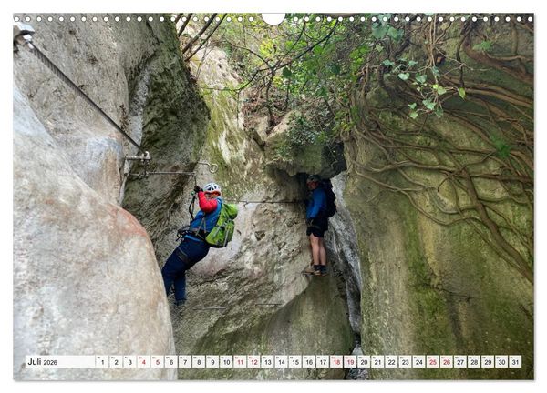 Produktbild: Klettersteige in Norditalien (Wandkalender 2026 DIN A3 quer), CALVENDO Monatskalender