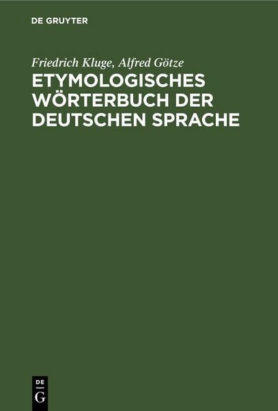 Produktbild: Etymologisches W&ouml;rterbuch der deutschen Sprache