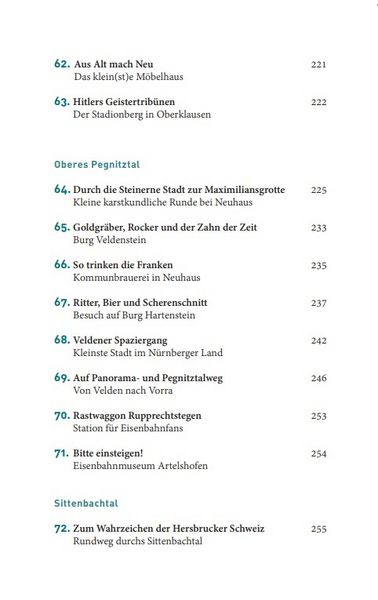Produktbild: Der Ausflugsverf&uuml;hrer Hersbrucker Schweiz