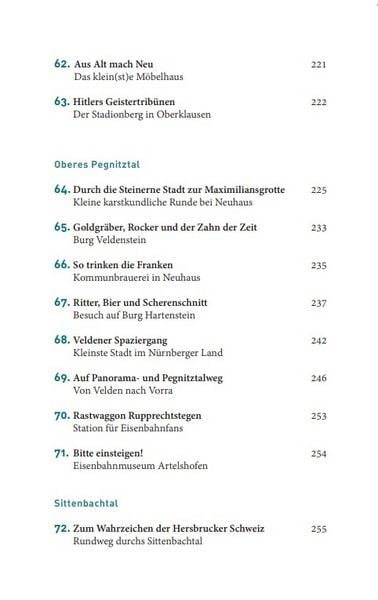 Produktbild: Der Ausflugsverf&uuml;hrer Hersbrucker Schweiz