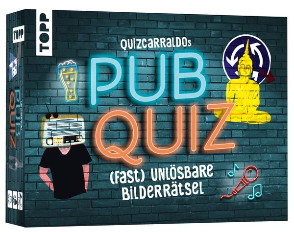 Produktbild: Quizcarraldo&rsquo;s Pub Quiz &ndash; (Fast) unl&ouml;sbare Bilderr&auml;tsel