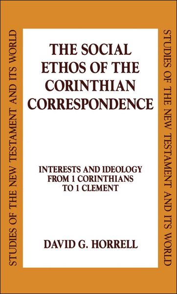 Produktbild: The Social Ethos of the Corinthian Correspondence