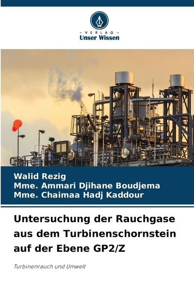 Produktbild: Untersuchung der Rauchgase aus dem Turbinenschornstein auf der Ebene GP2/Z