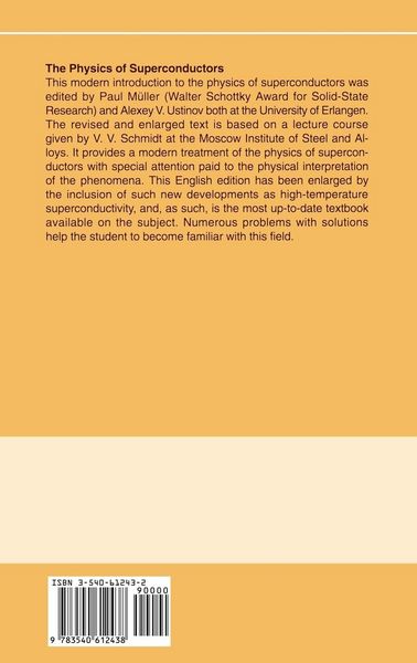 Produktbild: The Physics of Superconductors