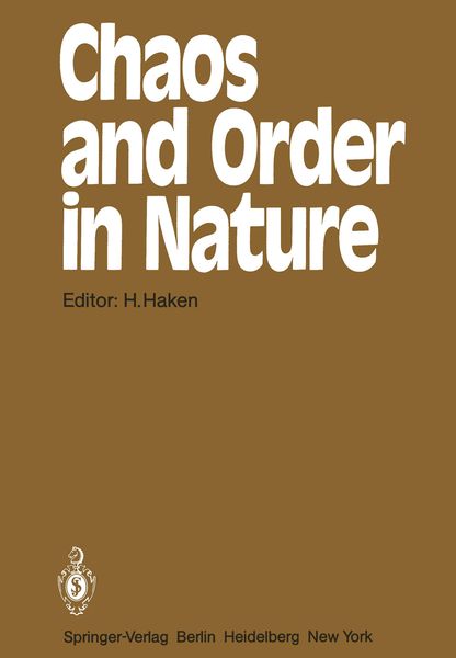 Produktbild: Chaos and Order in Nature