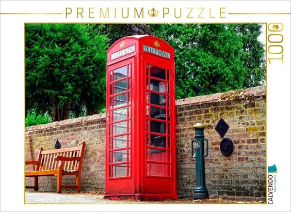 CALVENDO Puzzle Telephone Booth | 1000 Teile Lege-Größe 64x48cm Foto-Puzzle für glückliche Stunden, Sonstige von , Calvendo Puzzle, 4059477022882