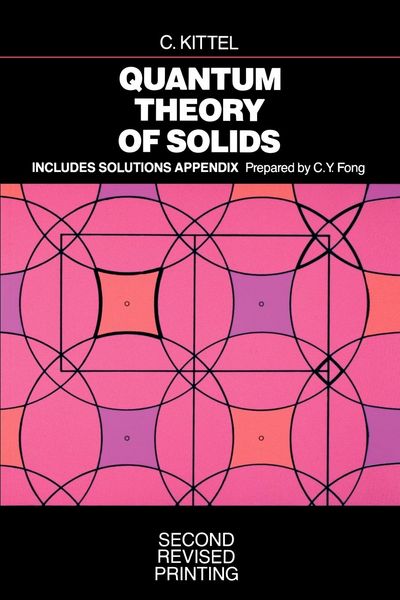 Produktbild: Quantum Theory of Solids
