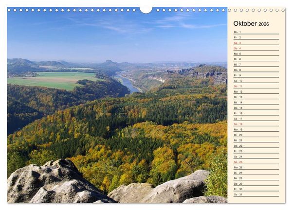 Produktbild: Unterwegs in Deutschland (Wandkalender 2026 DIN A3 quer), CALVENDO Monatskalender