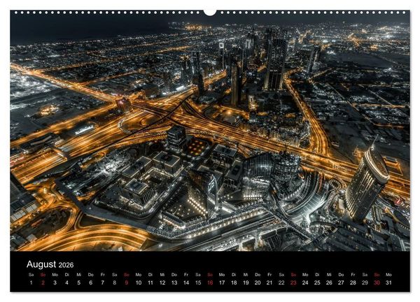 Produktbild: Dubai in Bildern (Wandkalender 2026 DIN A2 quer), CALVENDO Monatskalender