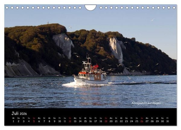 Produktbild: Landschaften im Norden (Wandkalender 2026 DIN A4 quer), CALVENDO Monatskalender