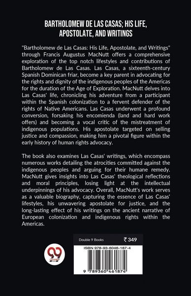 Produktbild: Bartholomew de Las Casas; his life, apostolate, and writings