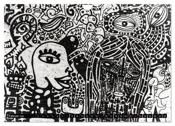Produktbild: Street art London Michael Jaster (Wandkalender 2026 DIN A4 quer), CALVENDO Monatskalender
