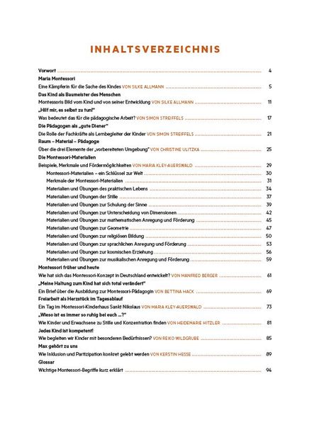 Produktbild: Montessori-Praxis in der Kita