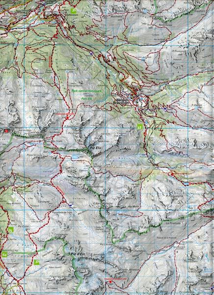 Produktbild: K&uuml;mmerly+Frey Wanderkarte 28 Oberengadin 1:60.000