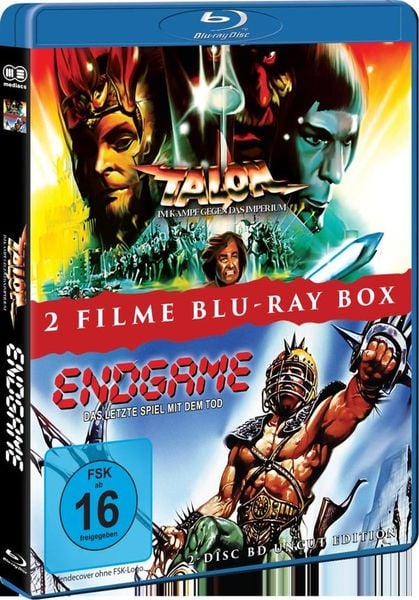 Produktbild: ENDGAME - Das letzte Spiel mit dem Tod + TALON - IM KAMPF GEGEN DAS IMPERIUM - 2 Disc Uncut Action BD Box [2 BRs]
