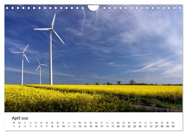 Produktbild: Rapsodie (Wandkalender 2026 DIN A4 quer), CALVENDO Monatskalender