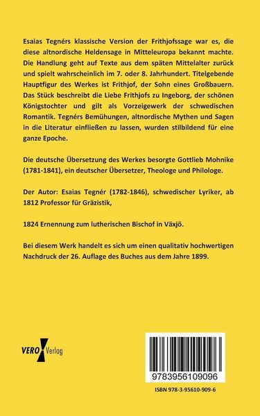 Produktbild: Die Frithjof-Saga