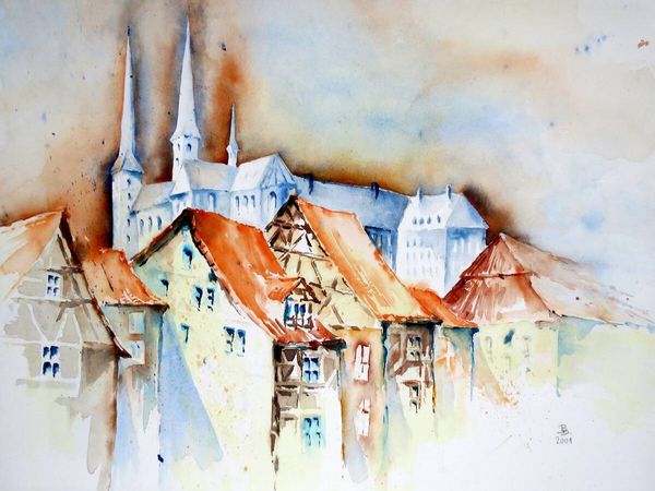 Produktbild: CALVENDO Puzzle Bamberg | 1000 Teile Lege-Gr&ouml;&szlig;e 64x48cm Foto-Puzzle f&uuml;r gl&uuml;ckliche Stunden