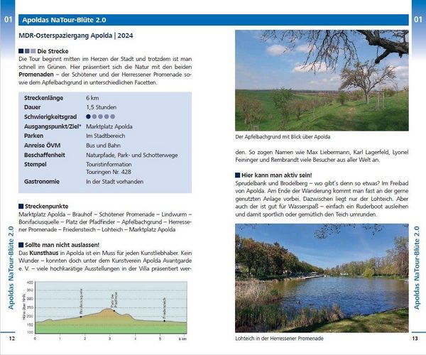 Produktbild: Wanderf&uuml;hrer "MDR Th&uuml;ringen Osterspaziergang"