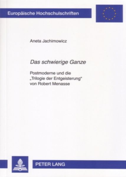 Produktbild: &laquo;Das schwierige Ganze&raquo;
