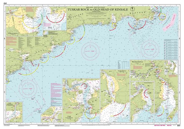 Produktbild: C57 Tuskar Rock to Old Head of Kinsale, Imray Chart