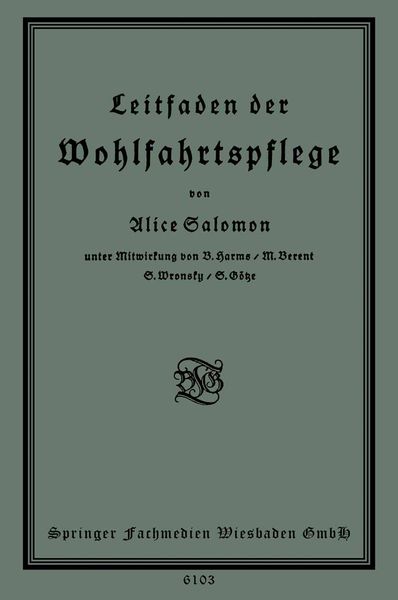 Produktbild: Leitfaden der Wohlfahrtspflege