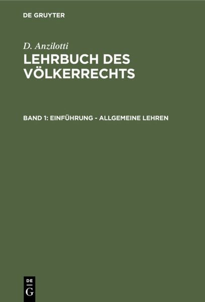 Produktbild: Einf&uuml;hrung - Allgemeine Lehren