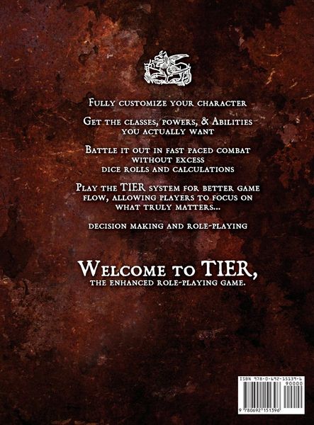Produktbild: TIER The Enhanced Role-Playing Game 2nd Edition