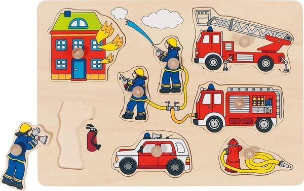 Produktbild: Steckpuzzle Feuerwehr