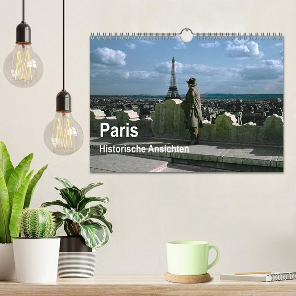 Produktbild: Paris - Historische Ansichten (Wandkalender 2026 DIN A4 quer), CALVENDO Monatskalender