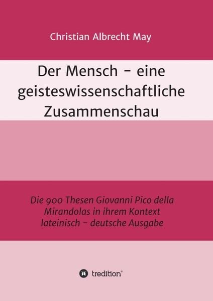 Produktbild: Der Mensch - eine geisteswissenschaftliche Zusammenschau