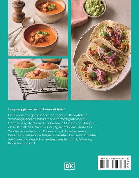 Produktbild: Das ultimative Veggie Airfryer Kochbuch
