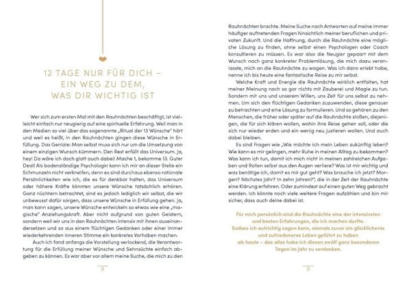 Produktbild: Rauhn&auml;chte &ndash; 12 Tage nur f&uuml;r dich