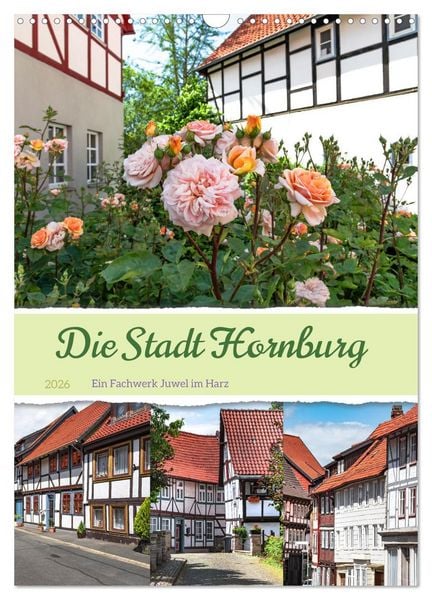 Produktbild: Die Stadt Hornburg (Wandkalender 2026 DIN A3 hoch), CALVENDO Monatskalender