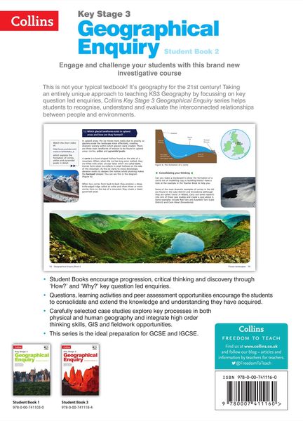 Produktbild: Geography Key Stage 3 - Collins Geographical Enquiry: Student Book 2