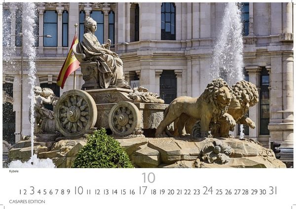 Produktbild: Madrid Kalender 2027 &ndash; Wandkalender | Fotokalender Spanien 24x35cm - mit atemberaubenden Fotos der bekanntesten Sehensw&uuml;rdigkeiten und Highlights der spanischen Metropole
