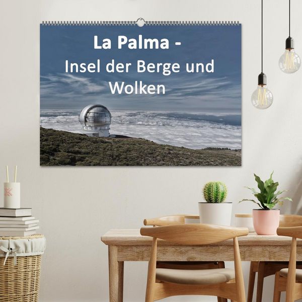 Produktbild: La Palma - Insel der Berge und Wolken (Wandkalender 2026 DIN A2 quer), CALVENDO Monatskalender