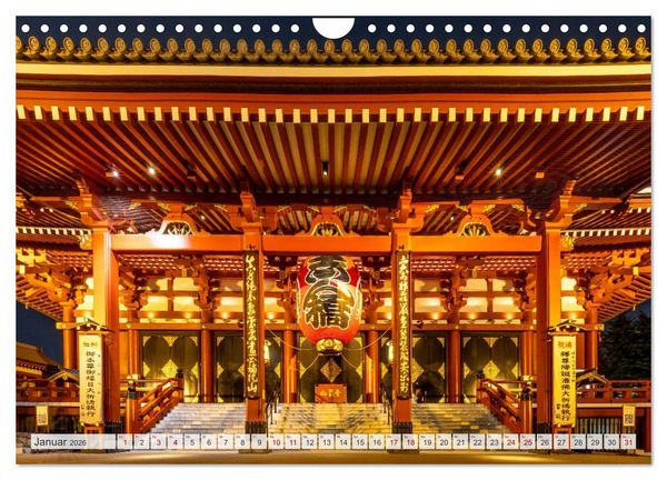Produktbild: JAPAN Reise durch Zeit und Sch&ouml;nheit (Wandkalender 2026 DIN A4 quer), CALVENDO Monatskalender