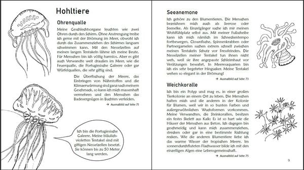 Produktbild: Ausmalspa&szlig; + Wissen: Fantatiere - Malbuch ab 6 Jahre. Artenvielfalt artgerecht erkunden f&uuml;r die ganze Familie. Empfohlen vom Naturschutzbund &Ouml;sterreich
