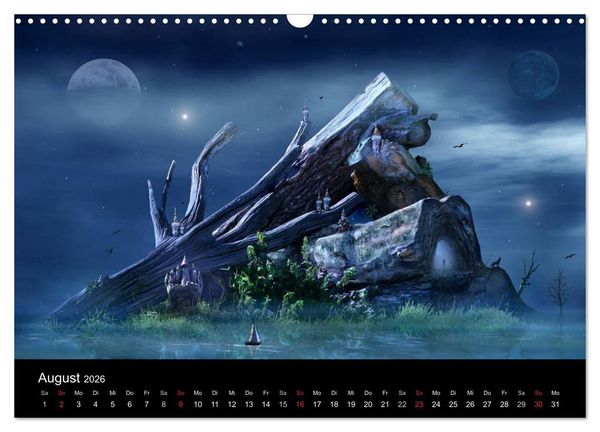 Produktbild: Der Fantasy Kalender (Wandkalender 2026 DIN A3 quer), CALVENDO Monatskalender