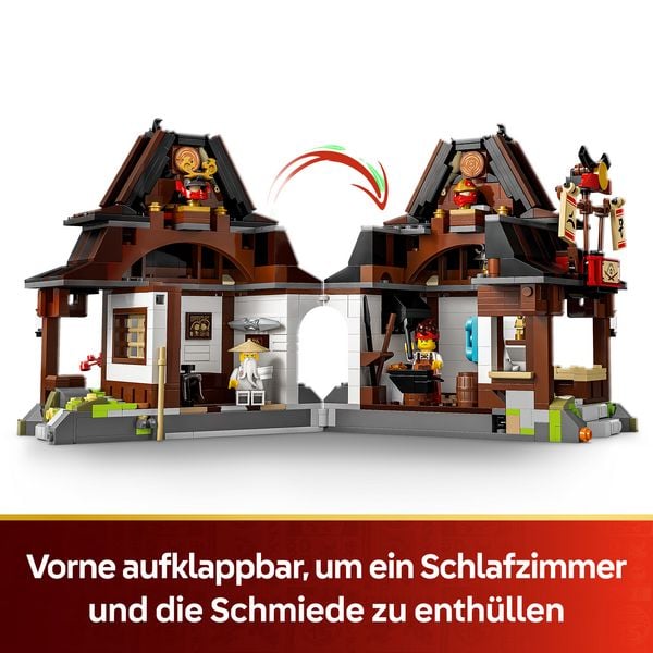 Produktbild: LEGO NINJAGO 71858 15-j&auml;hriges Jubil&auml;um: Vier-Waffen-Schmiede, Spiel
