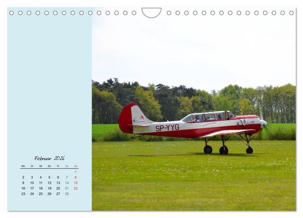 Produktbild: Sportliche Kunstflieger (Wandkalender 2026 DIN A4 quer), CALVENDO Monatskalender