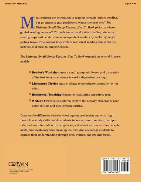 Produktbild: Ultimate Small Group Reading How-To Book