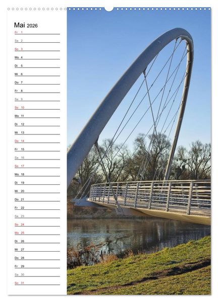 Produktbild: Dessau - Anhaltisches Erbe (Wandkalender 2026 DIN A2 hoch), CALVENDO Monatskalender