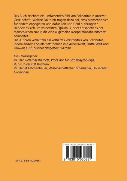 Produktbild: Solidarit&auml;t