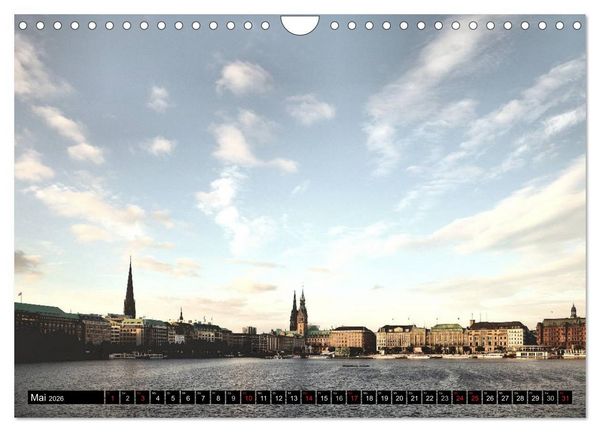 Produktbild: Hamburg - die sch&ouml;nste Stadt der Welt (Wandkalender 2026 DIN A4 quer), CALVENDO Monatskalender