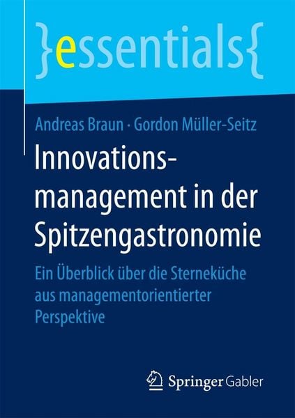 Produktbild: Innovationsmanagement in der Spitzengastronomie