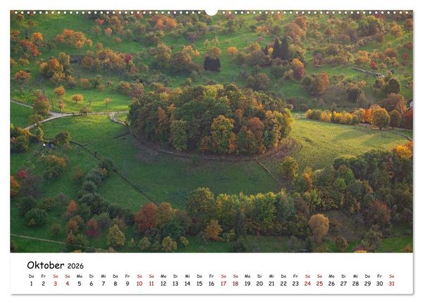 Produktbild: Faszination Schw&auml;bische Alb (Wandkalender 2026 DIN A2 quer), CALVENDO Monatskalender