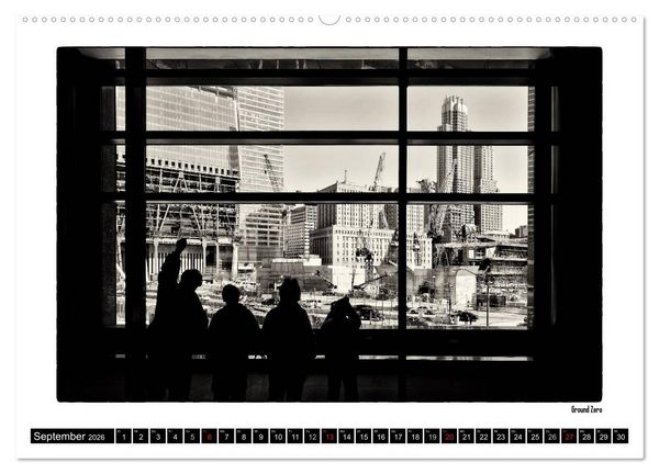 Produktbild: Manhattan Memories - Erinnerungen an New York (Wandkalender 2026 DIN A2 quer), CALVENDO Monatskalender