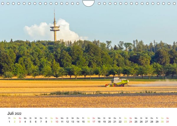 Produktbild: Amperland - Ansichten vor den Toren M&uuml;nchens (Wandkalender 2022 DIN A4 quer)